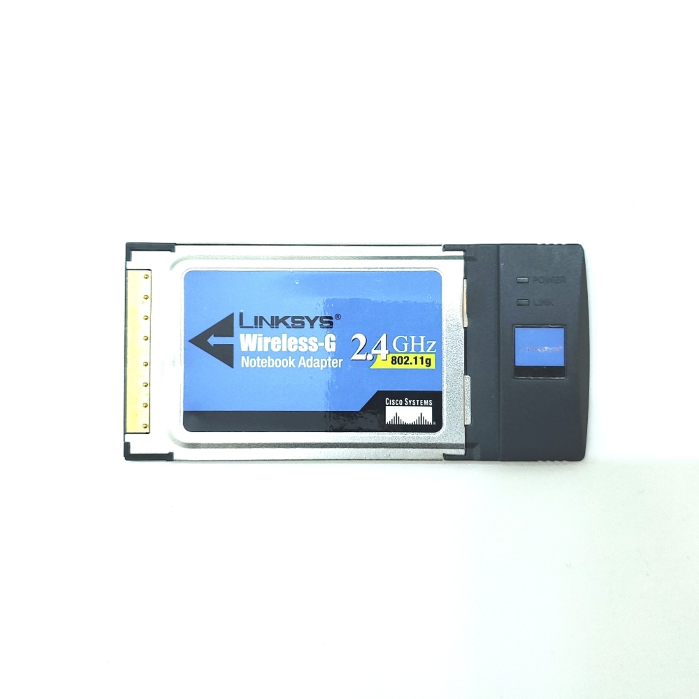 Linksys Wireless G Notebook Adapter PCMCIA Card